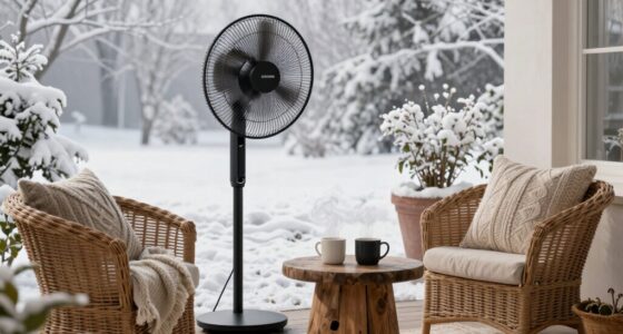 silent heater for patios