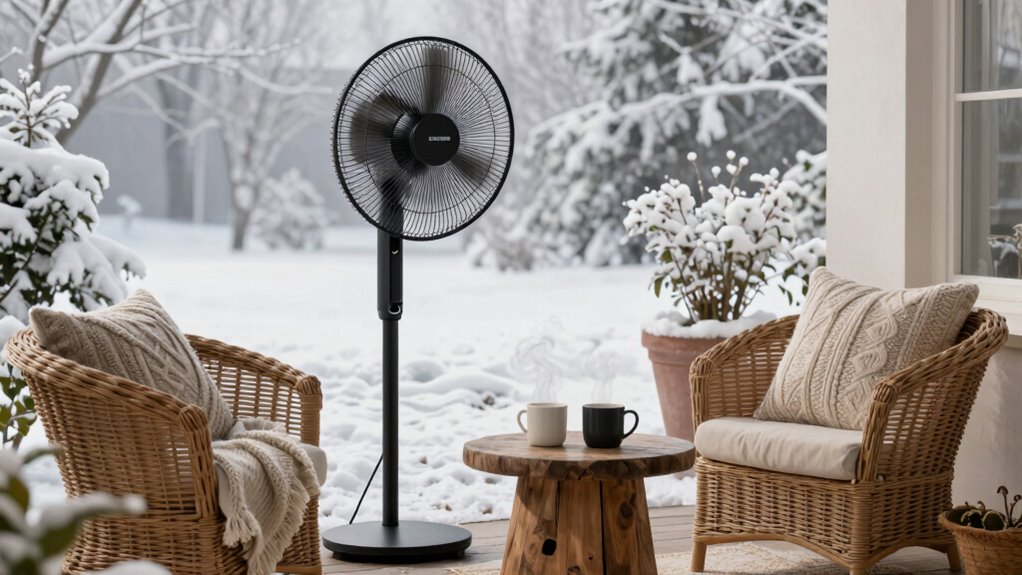 silent heater for patios