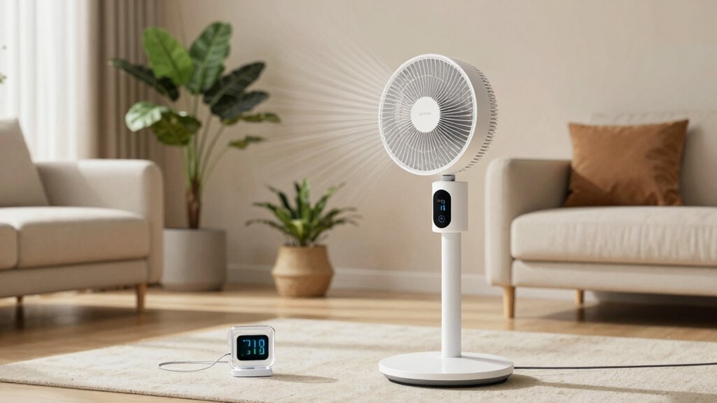 smart fans monitor humidity