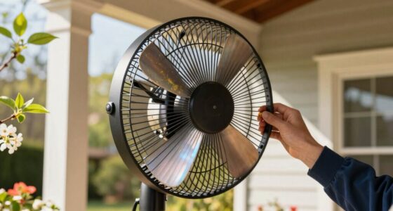 spring for patio fan issues