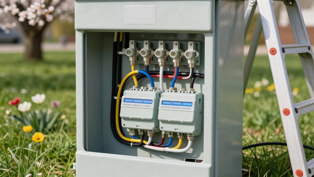 spring outdoor wiring inspection