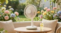 spring patio fan comfort