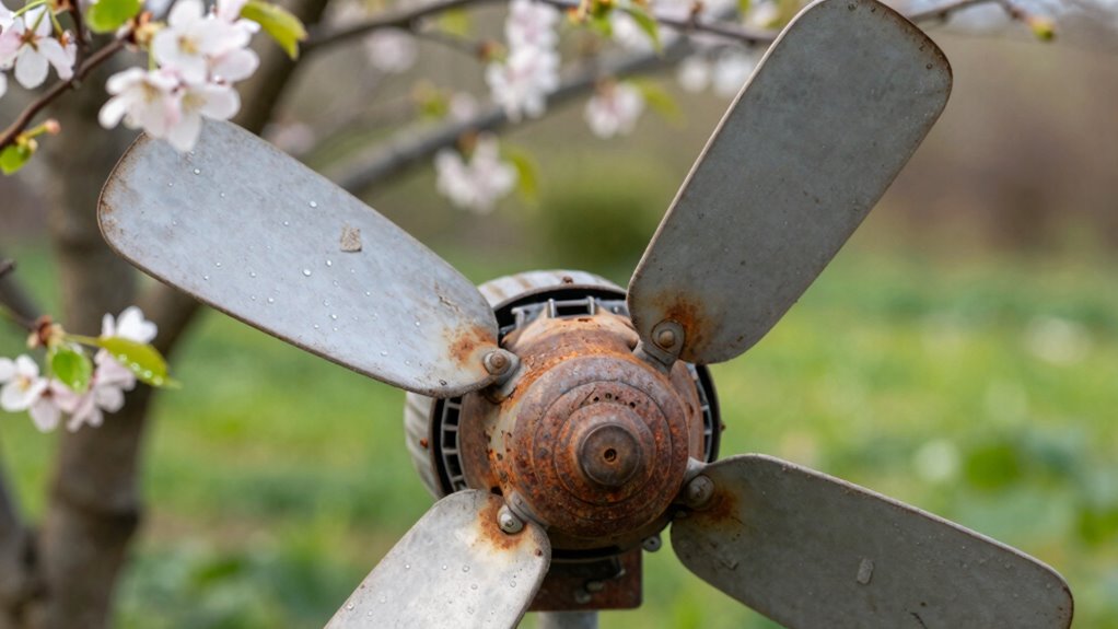 spring patio fan maintenance