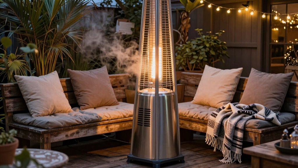 warmth for windy patios