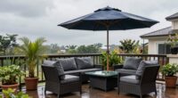 weatherproof gear influences patio design
