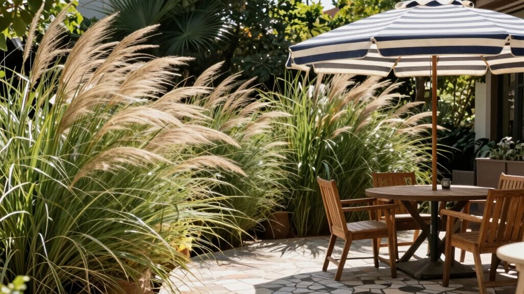 wind influences patio activity