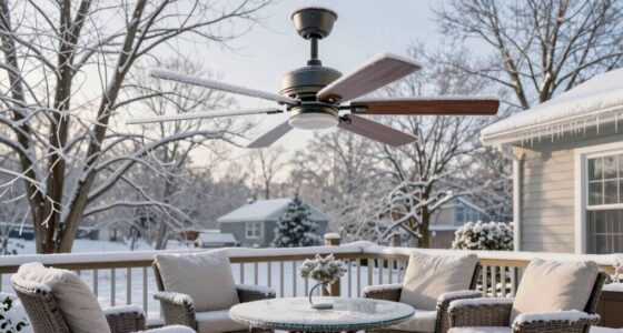 winter patio fan mistake