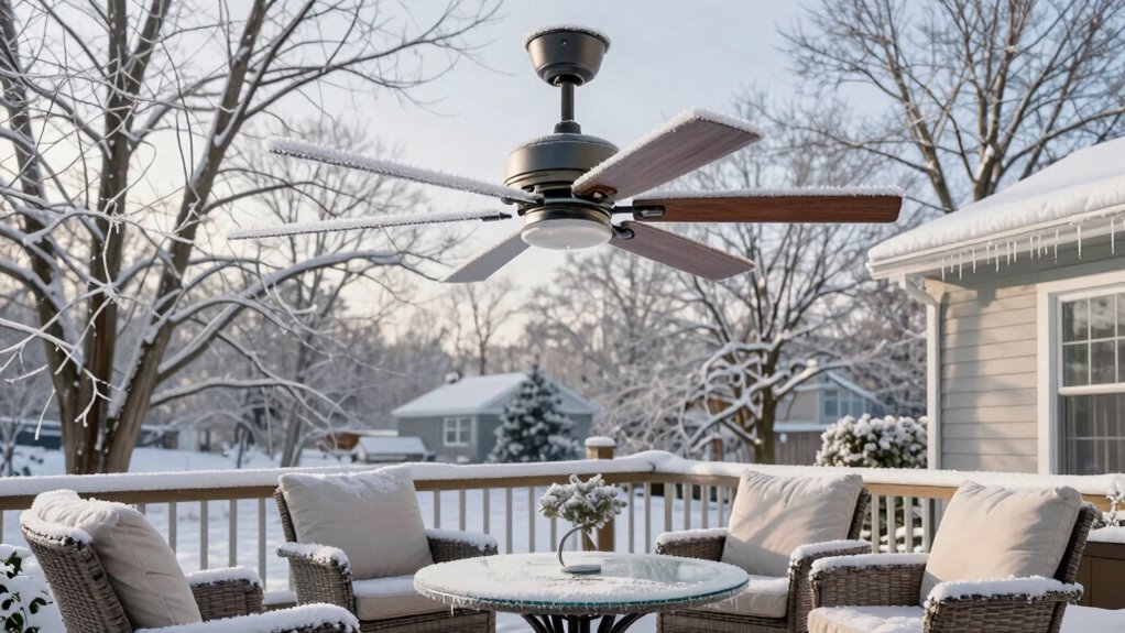 winter patio fan mistake