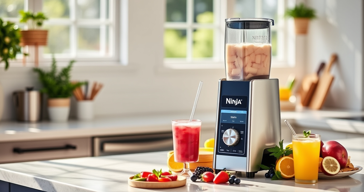 Cool Off This Summer with the Ninja SLUSHi Frozen Drink Maker