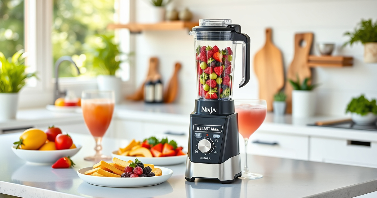 Cool Off with a Homemade Summer Smoothie Using Ninja Blast Max