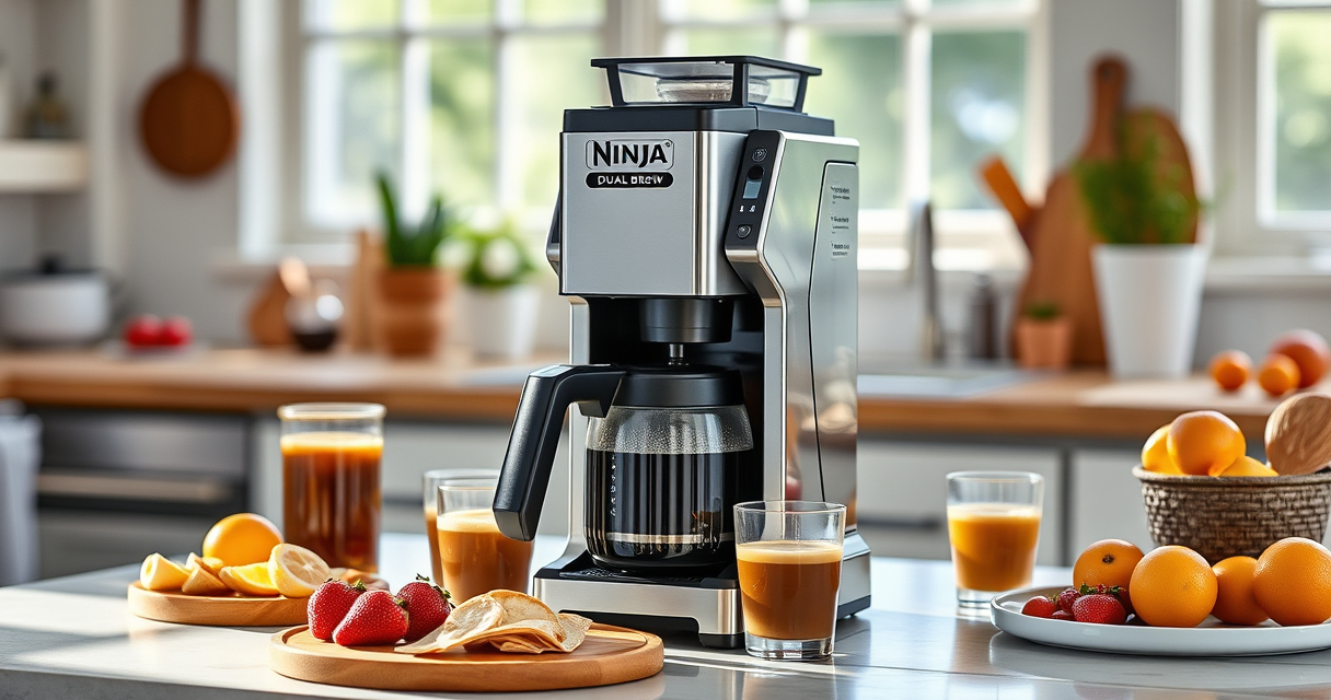 Make Refreshing Summer Iced Coffee with Ninja DualBrew Pro