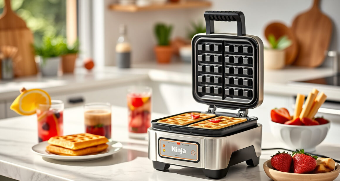 Master Summer Waffles with Ninja Belgian Waffle Maker Pro