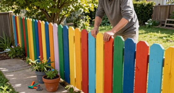 10 Dazzling DIY Ideas To Landscape Your Garden Fence And Add Style And Color To Your Yard