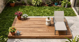 9 Clever Landscape-Design Tricks To Make A Boxy Backyard Feel Big And Beautiful