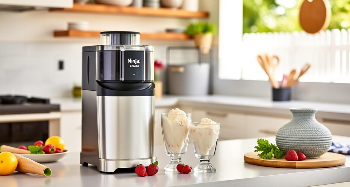 Chill Out with the Ninja CREAMi Deluxe Ice Cream Maker for Summer Fun