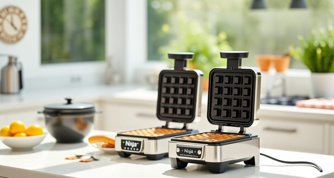 Enjoy Perfect Summer Waffles with the Ninja Belgian Waffle Maker Pro