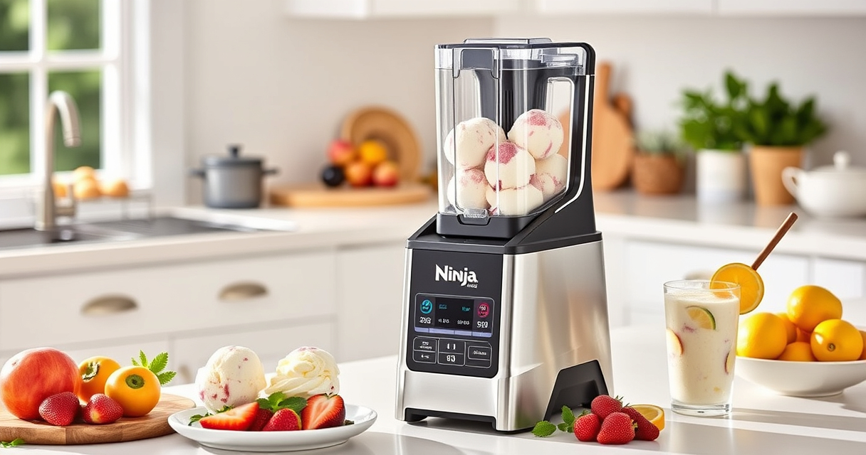 Make Refreshing Summer Treats with the Ninja NC301 CREAMi Ice Cream Maker