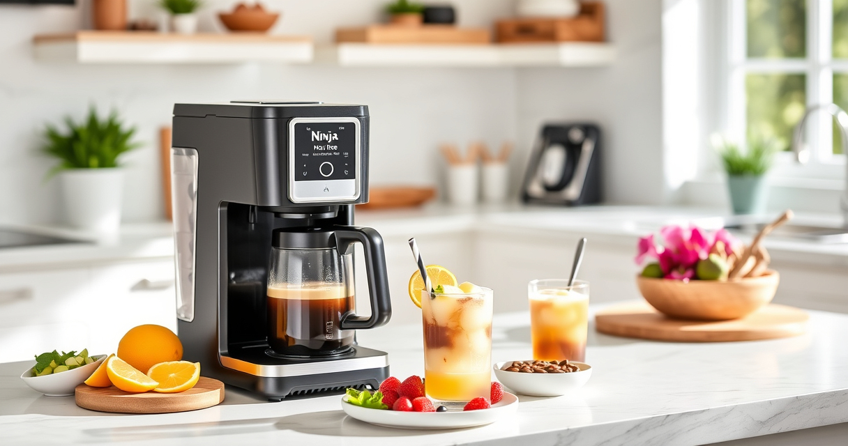 Master Refreshing Iced Coffee with Ninja Hot & Iced XL