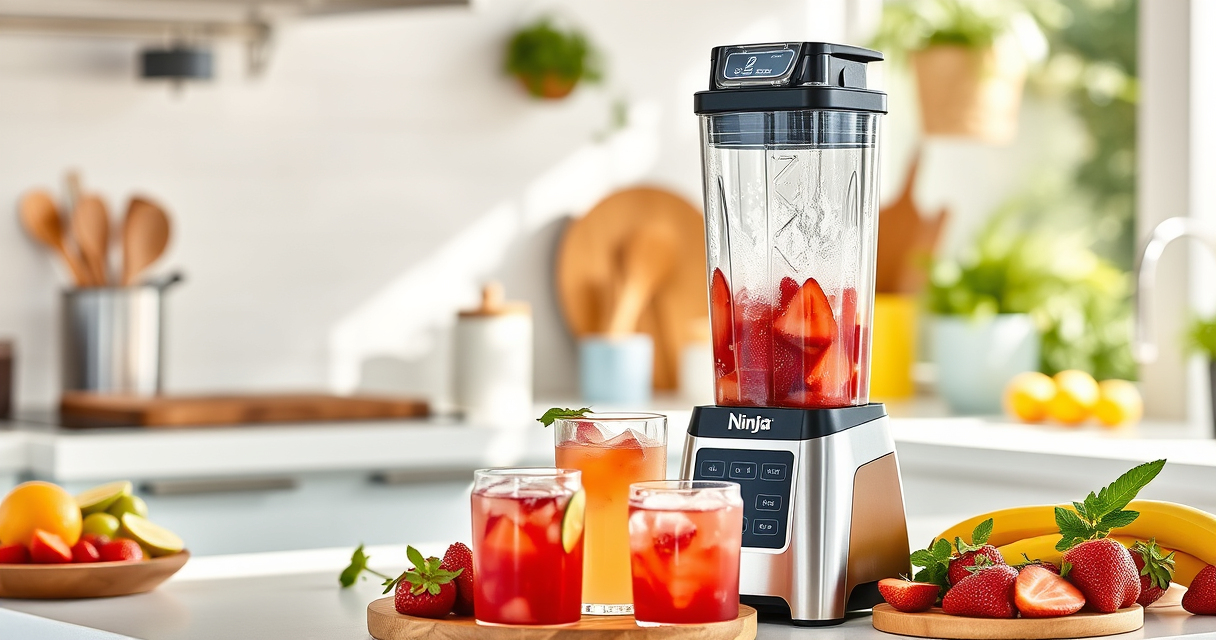 Master Summer Drinks with the Ninja SLUSHi Twist Frozen Drink Maker