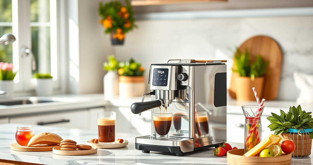 Master Summer Iced Espresso Drinks with the Ninja Luxe Café Pro