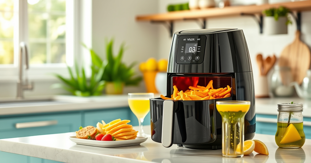 Summer Grilled Veggie Skewers with Ninja Crispi 4-in-1 Air Fryer