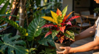 This Tropical Annual Is Always A Must-Have In My Shady Summer Containers For Colorful Blooms & Glossy Foliage