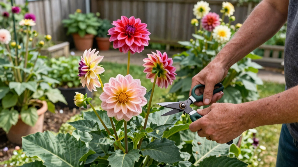 What Dahlias Need In July – 4 Vital Tasks For Dinnerplate Blooms And Buckets Of Flowers Through Fall