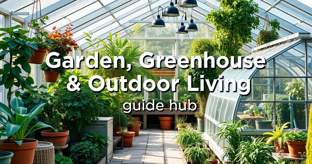 The Complete Guide to Garden, Greenhouse and Outdoor Living Comfort
