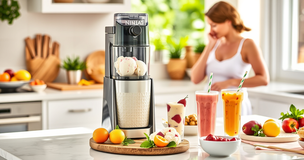 Ninja CREAMi 7-in-1 Ice Cream Maker: Your Summer Dessert Hero