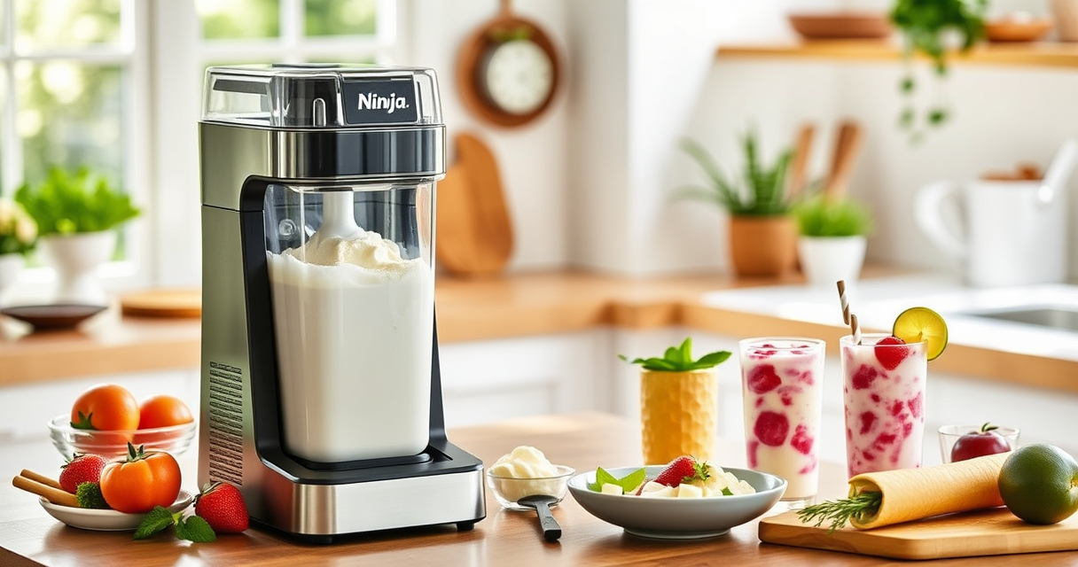 Ninja CREAMi Deluxe Ice Cream Maker: The Ultimate Summer Frozen Treats Machine