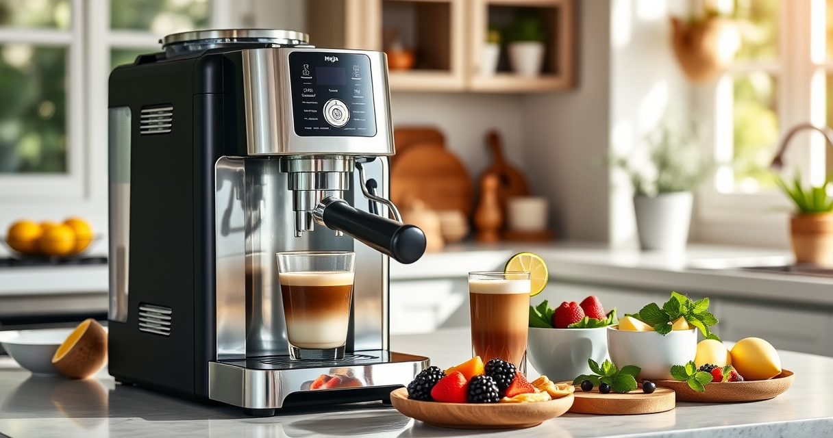 Ninja Luxe Café Premier 3-in-1 Espresso Machine: Perfect for Summer Coffee Moments