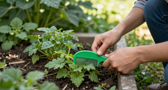 This 5 Minute Garden Job With A $4 Dog Comb In August Saves Me Hours Of Weeding In Spring