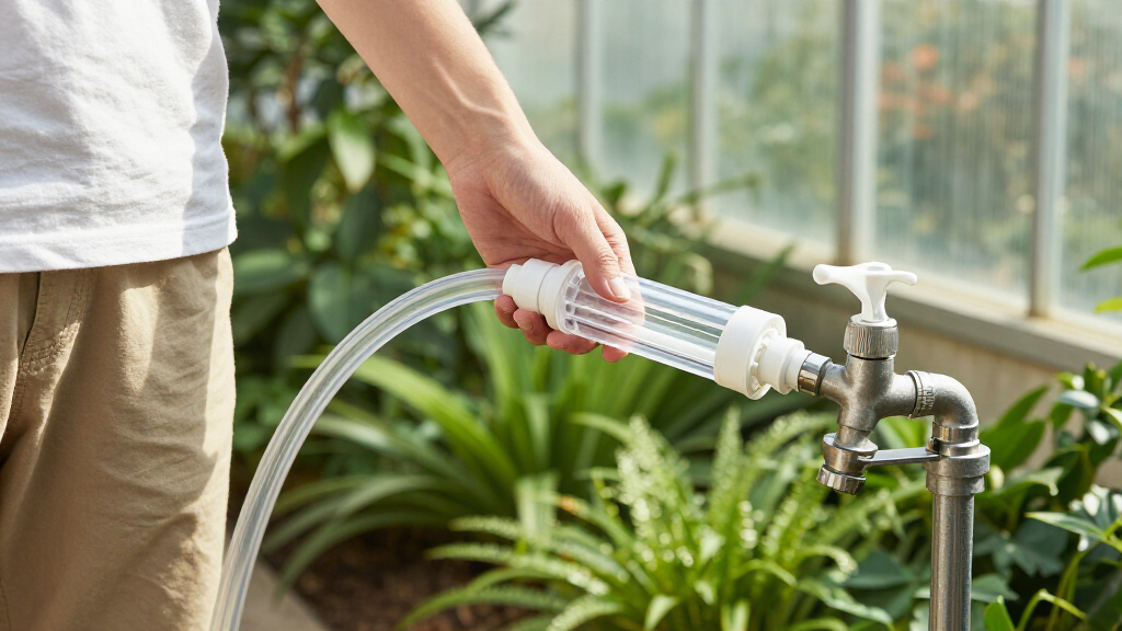 This Simple Hose Attachment Makes Tap Water Suitable For Even The Most Sensitive Plants (And It's Under $20!)