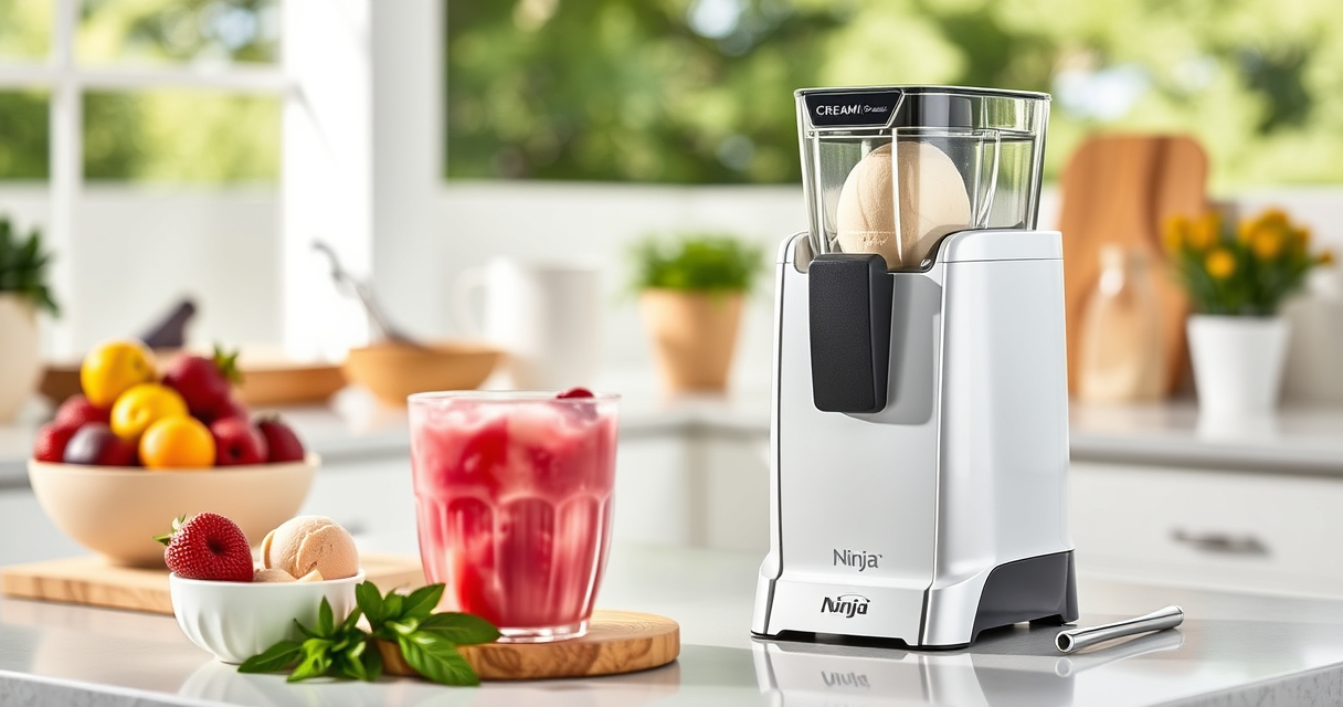 Beat the Summer Heat with Ninja CREAMi Deluxe Ice Cream Maker