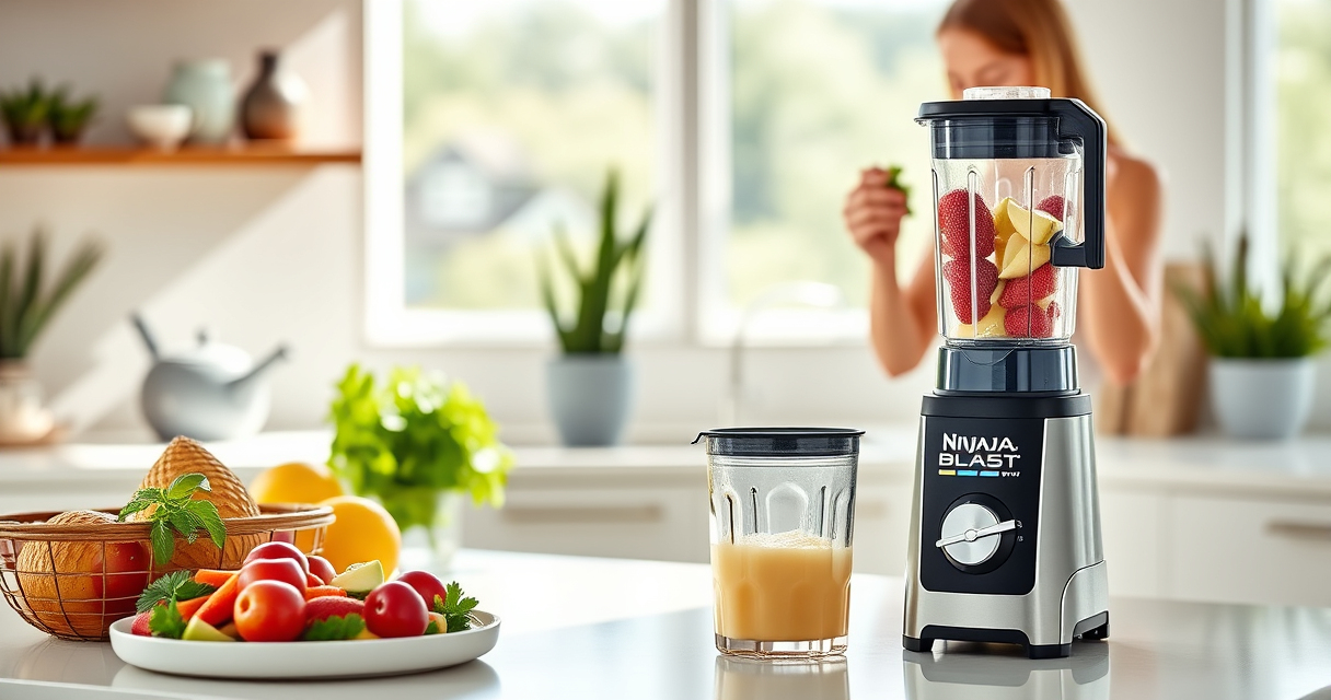 Beat the Summer Heat with the Ninja Blast Max Portable Blender