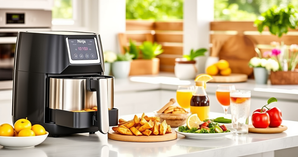 Host Effortlessly with the Ninja Foodi 10 Quart DualZone XL Air Fryer