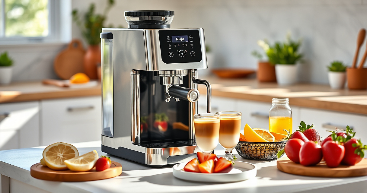 Host Effortlessly with the Ninja Luxe Café Premier 3-in-1 Coffee Machine