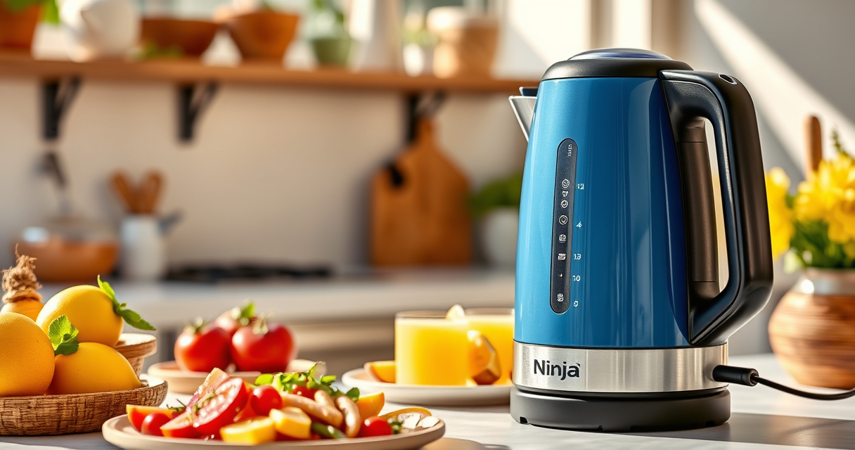 Make Summer Pool Parties Easier with the Ninja KT200BL Electric Kettle