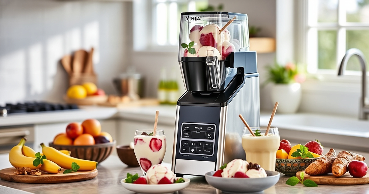 Make Summer Pool Parties Effortless with the Ninja CREAMi Swirl Ice Cream Maker