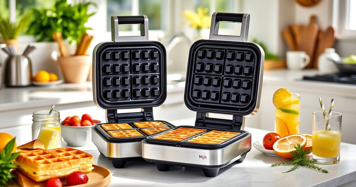 Make Summer Pool Parties Sweeter with the Ninja Belgian Waffle Maker Pro