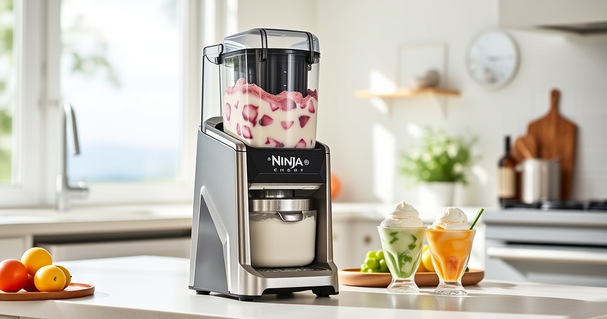 Master Summer Treats with the Ninja NC701 CREAMi Swirl Ice Cream Maker