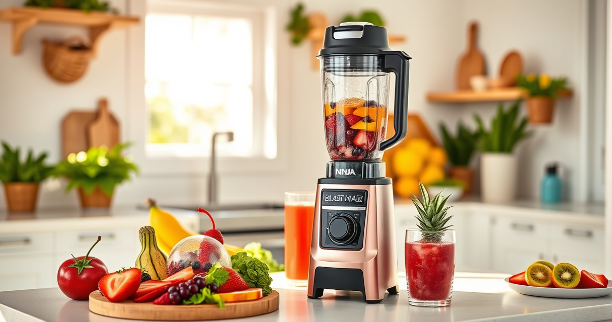 Ninja Blast Max Portable Blender: Effortless Summer Party Refreshments