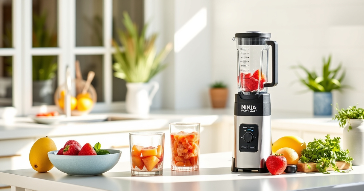 Ninja Blast Portable Blender: Your Garden & Outdoor Companion