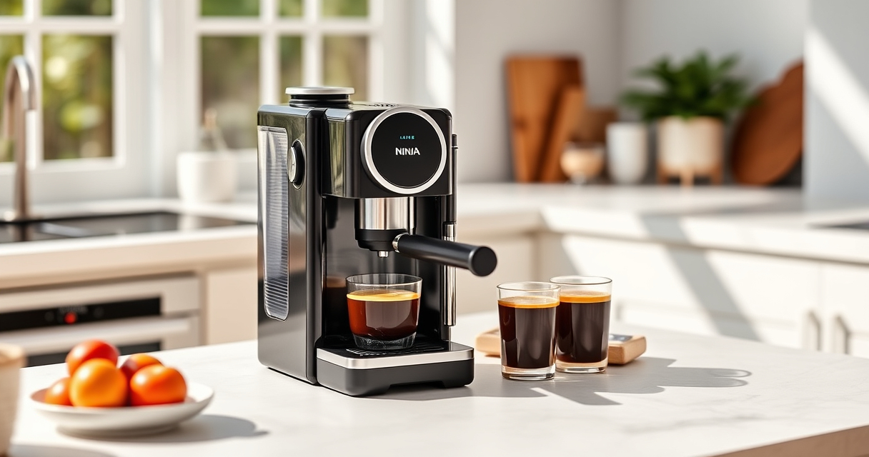 Ninja Luxe Café Mini: The Compact Coffee Maker for Summer Mornings