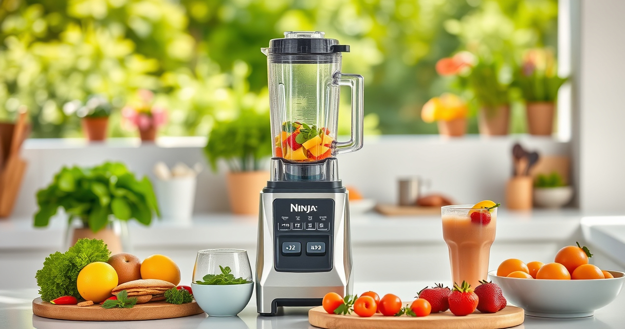Ninja Professional Blender: Effortless Summer Pool Party Smoothies