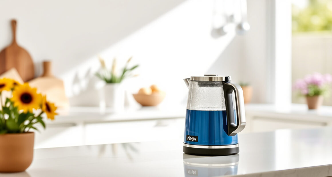 Stay Cool and Brew Perfectly with the Ninja KT200BL Electric Kettle