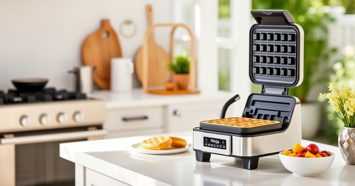 Sunny Days with the Ninja Belgian Waffle Maker Pro: A Summer Breakfast Essential