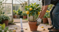 Got Fruit Trees In Pots? This Is The Temperature That Signals It’s Time To Move Them Indoors