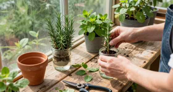 Grow Herbs For Free By Taking Cuttings