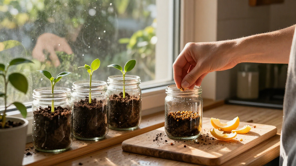 How To Grow Free Plants From Fruit Seeds And Veg Peelings On Your Kitchen Windowsill